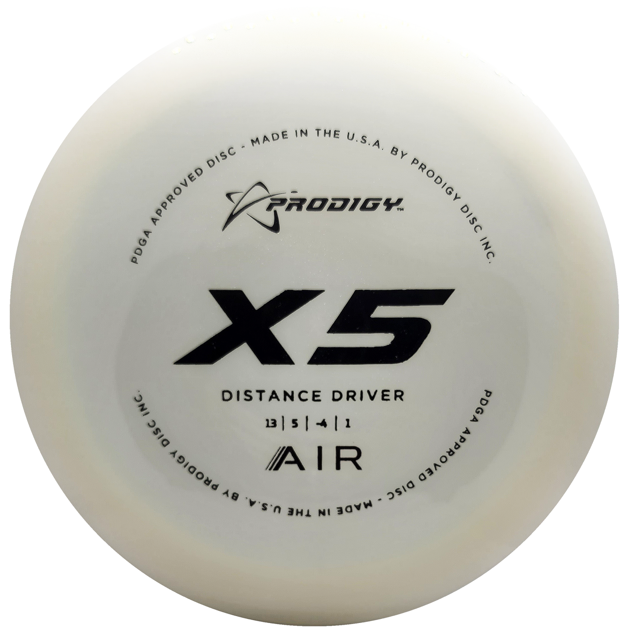 Prodigy: X5 Distance Driver Air - White/Black