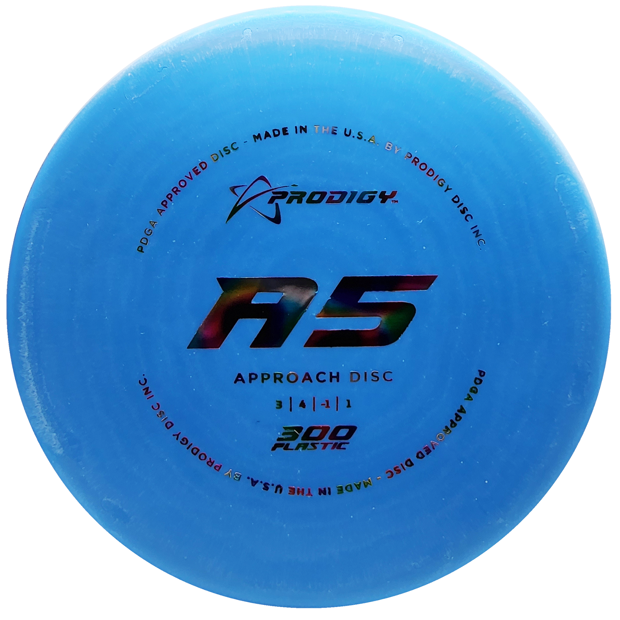 Prodigy: A5 Approach Disc - Blue/Rainbow