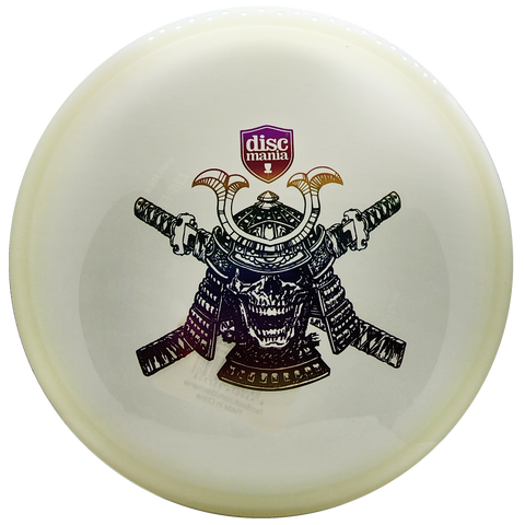 Discmania: Active Premium Glow Sensei - Undead Samurai - White/Rainbow