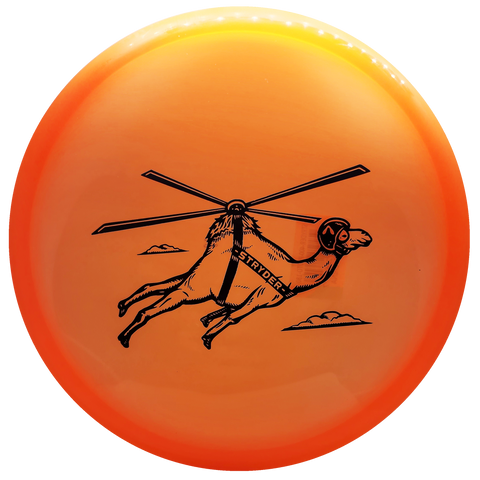 Prodigy: Airborn Stryder Midrange Disc - Proto Stamp - 400 Plastic - Orange/Blue