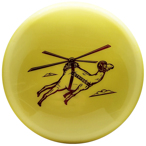 Prodigy: Airborn Stryder Midrange Disc - Proto Stamp - 500 Plastic - Yellow/Red