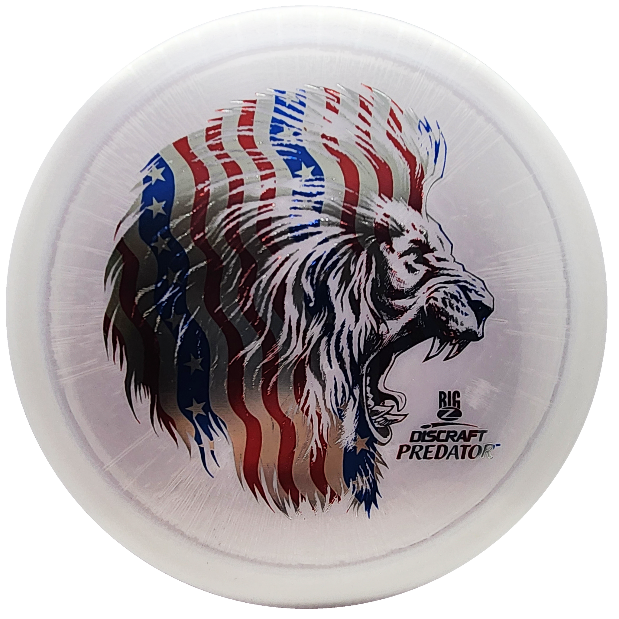 Discraft: Big Z Predator - White/Flag