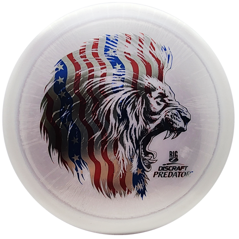 Discraft: Big Z Predator - White/Flag