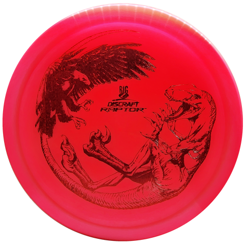 Discraft: Big Z Raptor - Hot Pink/Red