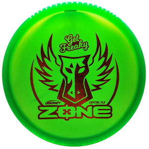 Discraft: Brodie Smith Cryztal FLX Zone "Get Freaky" - Green/Orange