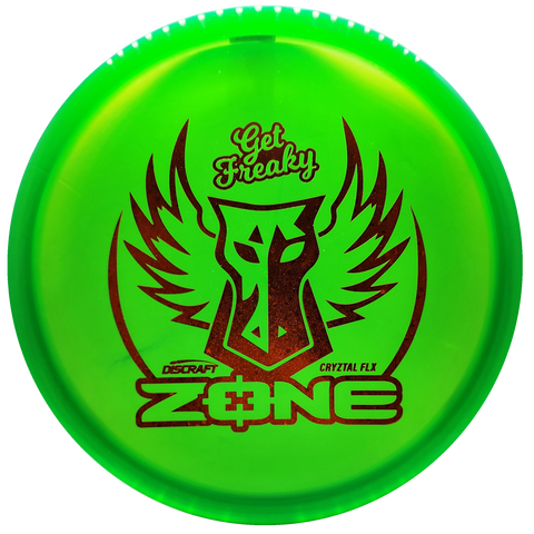 Discraft: Brodie Smith Cryztal FLX Zone "Get Freaky" - Green/Orange