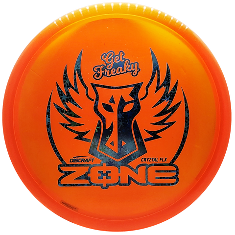 Discraft: Brodie Smith Cryztal FLX Zone "Get Freaky" - Orange/Light Blue