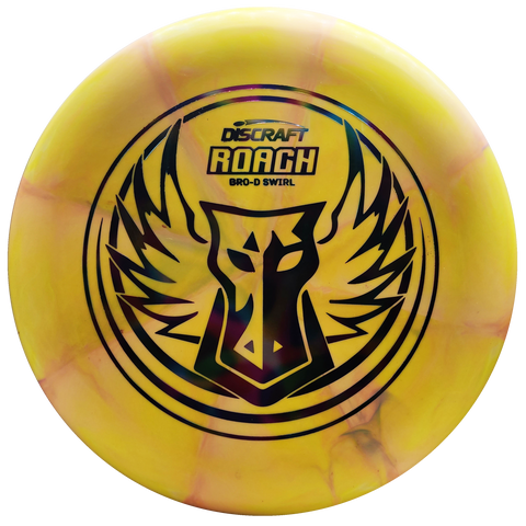 Discraft: Brodie Smith Bro-D Swirl Roach - Yellow/Peach/Rainbow