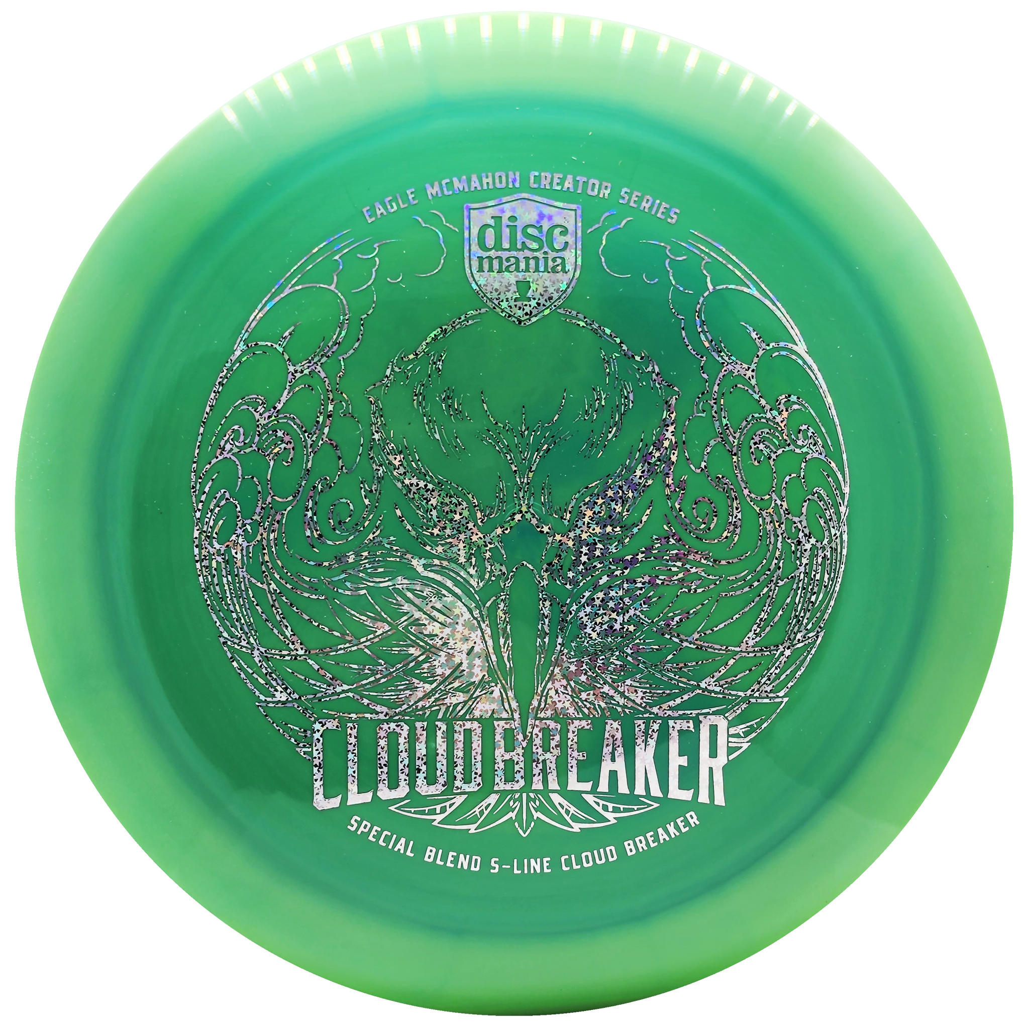 Discmania: Eagle McMahon Creator Series Special Blend S-Line Cloud Breaker - Green/Silver