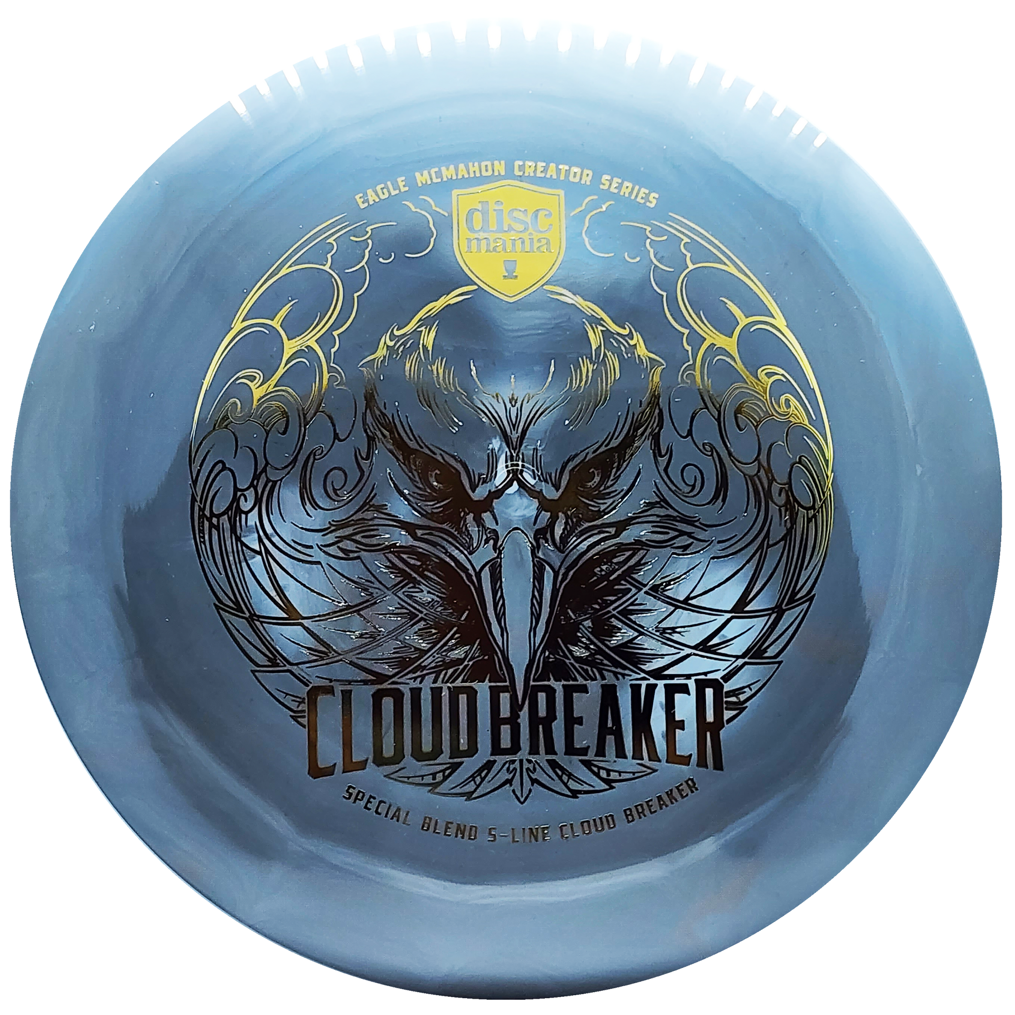 Discmania: Eagle McMahon Creator Series Special Blend S-Line Cloud Breaker - Grey/Gold