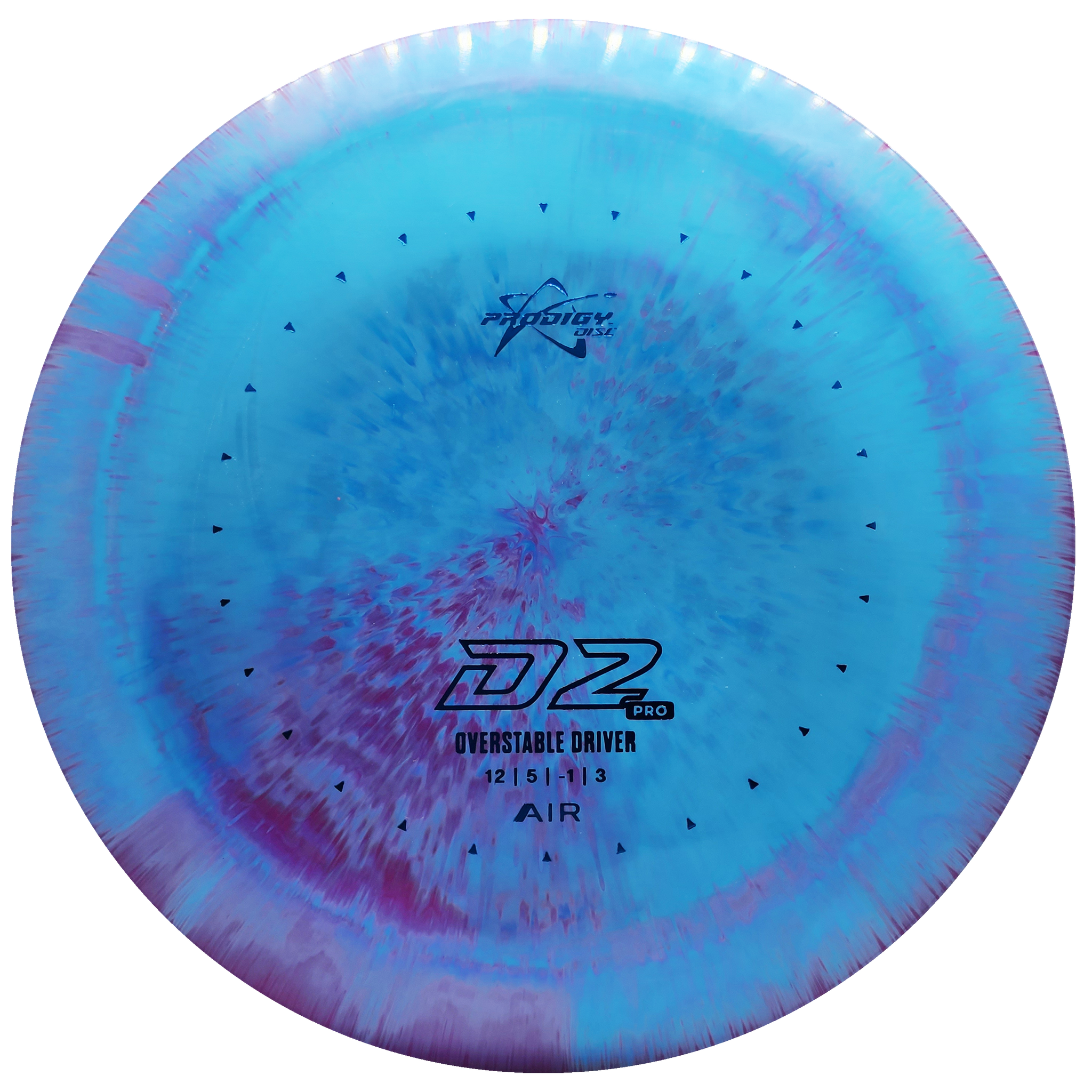 Prodigy: D2 Pro Distance Driver - AIR Spectrum Plastic - Blue/Pink/Blue