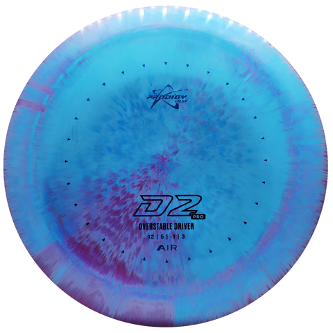 Prodigy: D2 Pro Distance Driver - AIR Spectrum Plastic - Blue/Pink/Blue