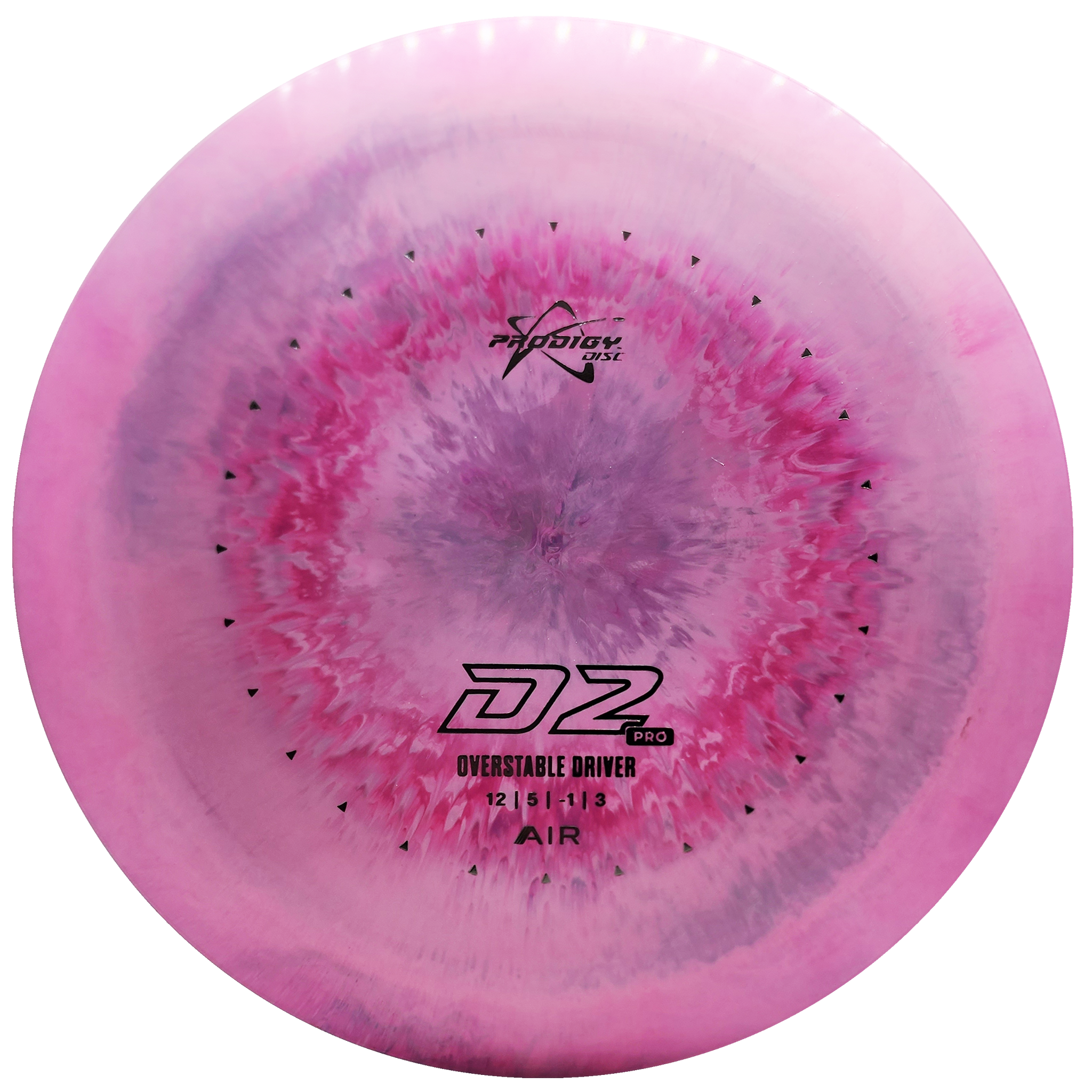 Prodigy: D2 Pro Distance Driver - AIR Spectrum Plastic - Pink/Pink