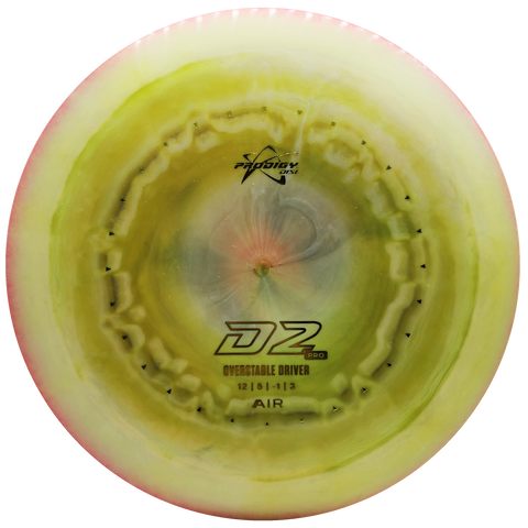 Prodigy: D2 Pro Distance Driver - AIR Spectrum Plastic - Yellow/Gold