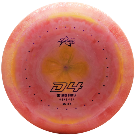 Prodigy: D4 Distance Driver - AIR Spectrum Plastic - Coral/Orange/Pink