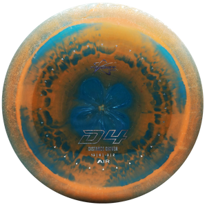 Prodigy: D4 Distance Driver - AIR Spectrum Plastic - Orange/Blue/Silver