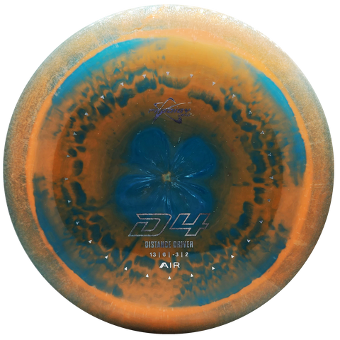 Prodigy: D4 Distance Driver - AIR Spectrum Plastic - Orange/Blue/Silver