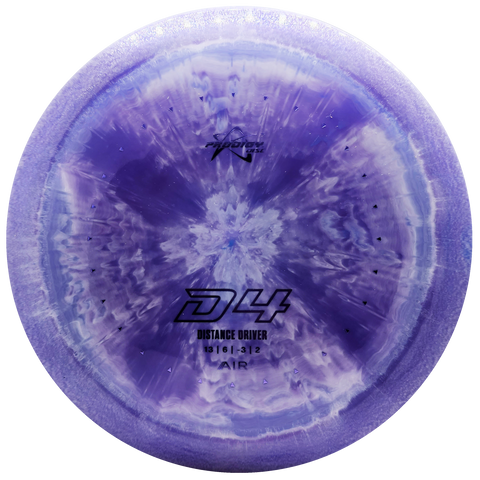 Prodigy: D4 Distance Driver - AIR Spectrum Plastic - Purple/Purple