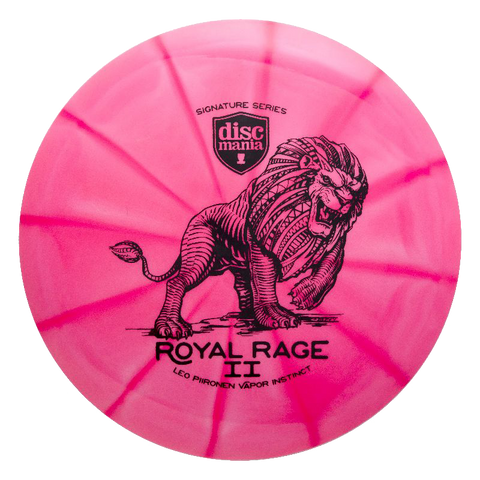 Discmania: Royal Rage II - Leo Piironen Vapor Instinct Signature Series - Pink/Black