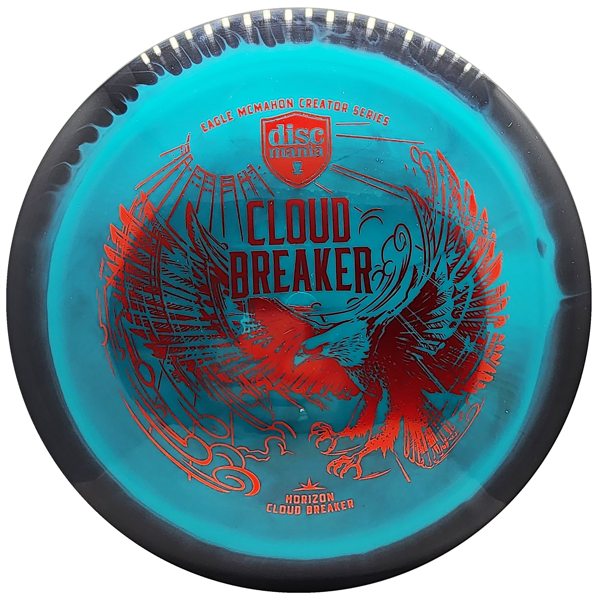 Discmania: Eagle McMahon Creator Series Horizon Cloudbreaker - Turquoise/Black/Red