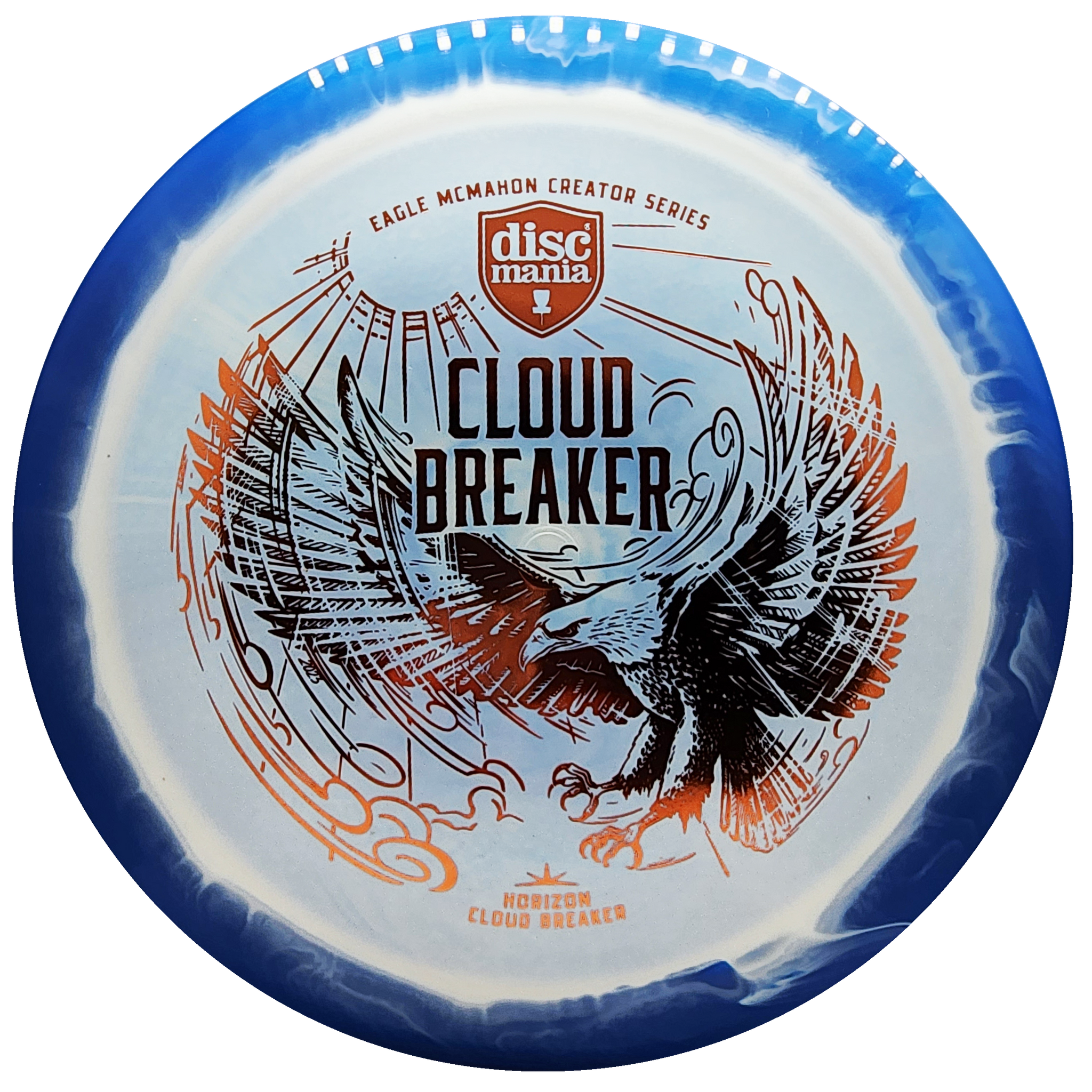 Discmania: Eagle McMahon Creator Series Horizon Cloudbreaker - White/Blue/Orange