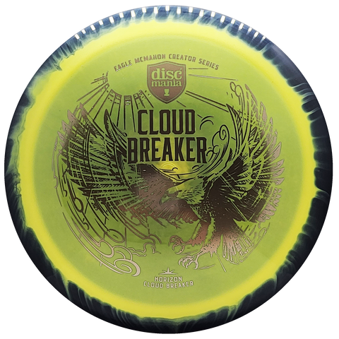 Discmania: Eagle McMahon Creator Series Horizon Cloudbreaker - Yellow/Black/Gold