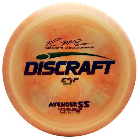 Discraft: ESP Avenger SS - Paul McBeth Signature Series - Orange/Rainbow