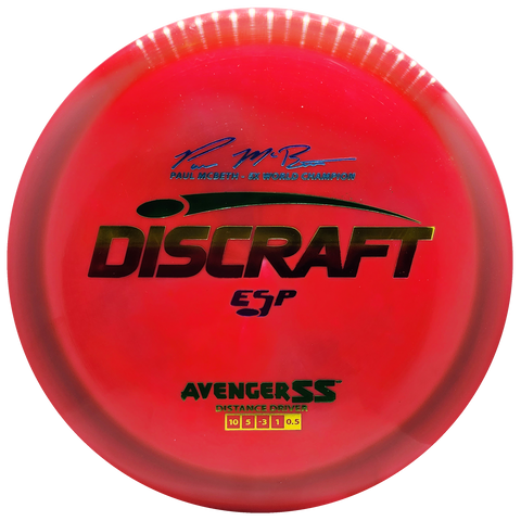 Discraft: ESP Avenger SS - Paul McBeth Signature Series - Red/Rainbow