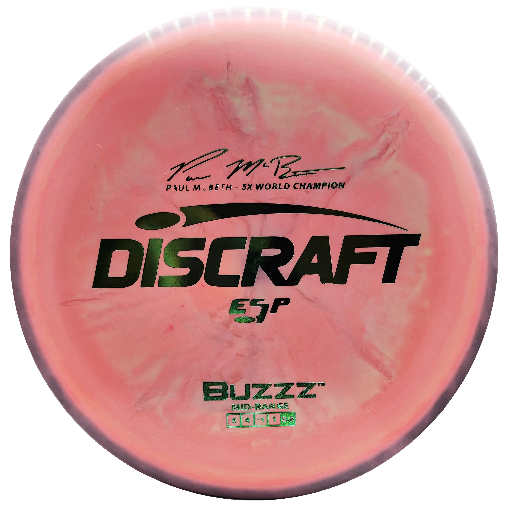 Discraft: ESP Buzzz Paul McBeth Signature Series - Lavender/Pink/Green