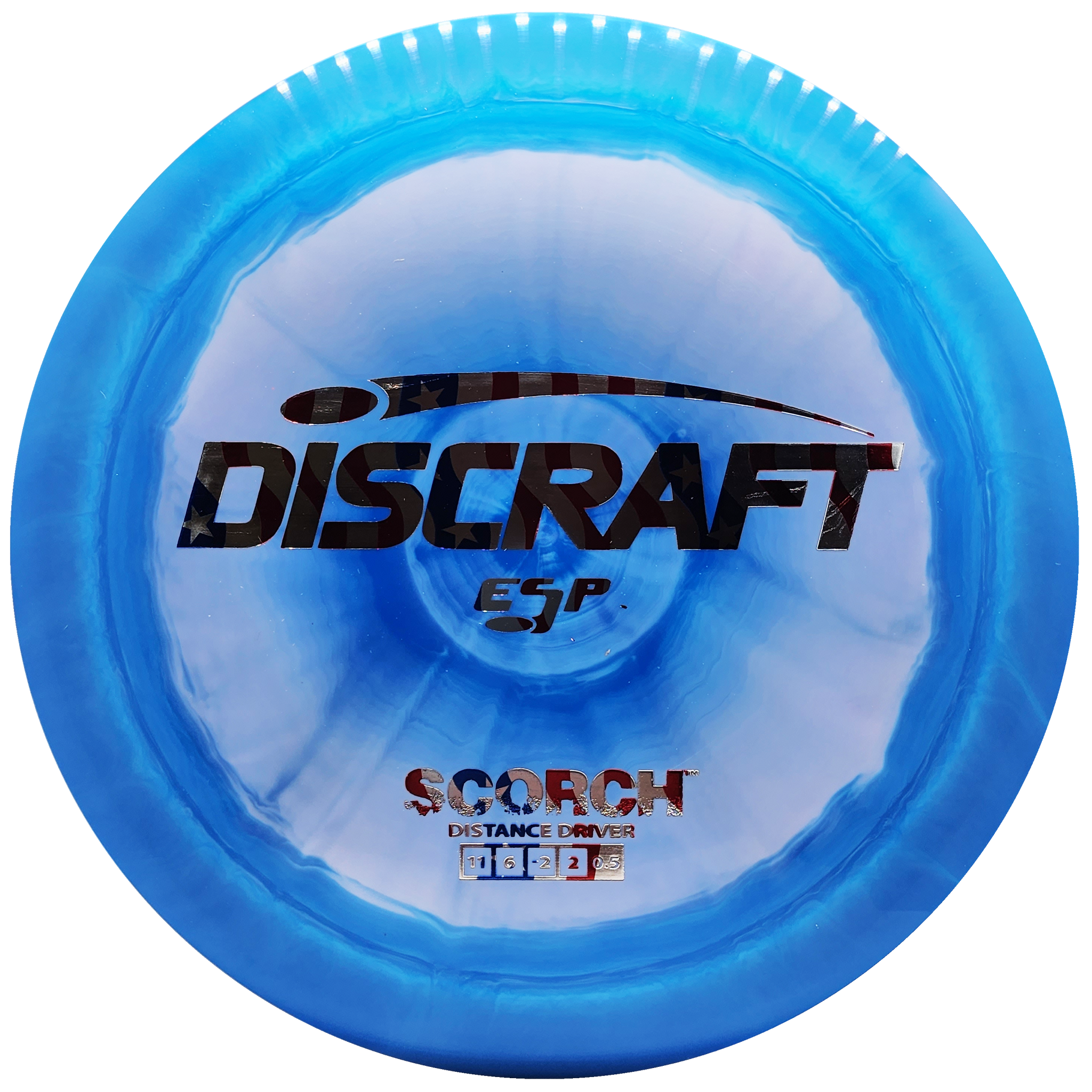 Discraft: ESP Scorch - Blue/Flag