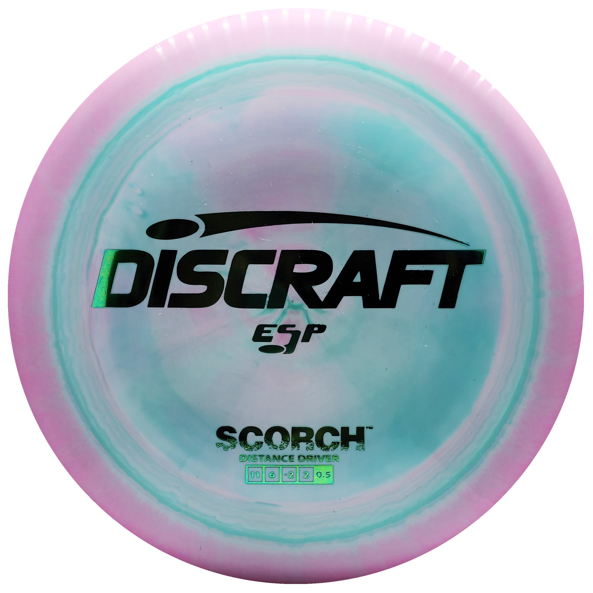 Discraft: ESP Scorch - Light Pink/Light Green/Green