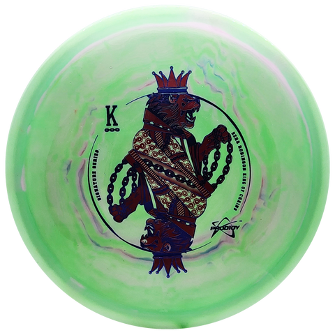 Prodigy: F1 - Ezra Robinson 2023 Signature Series - 500 Spectrum Plastic - Light Green/Pink/Red/Purple