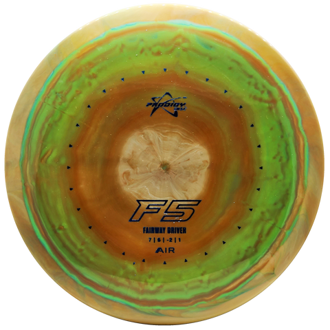 Prodigy: F5 Fairway Driver - AIR Spectrum Plastic - Orange/Green/Blue