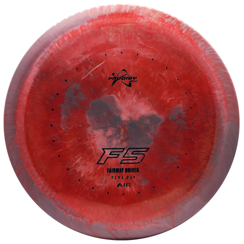 Prodigy: F5 Fairway Driver - AIR Spectrum Plastic - Red/Teal