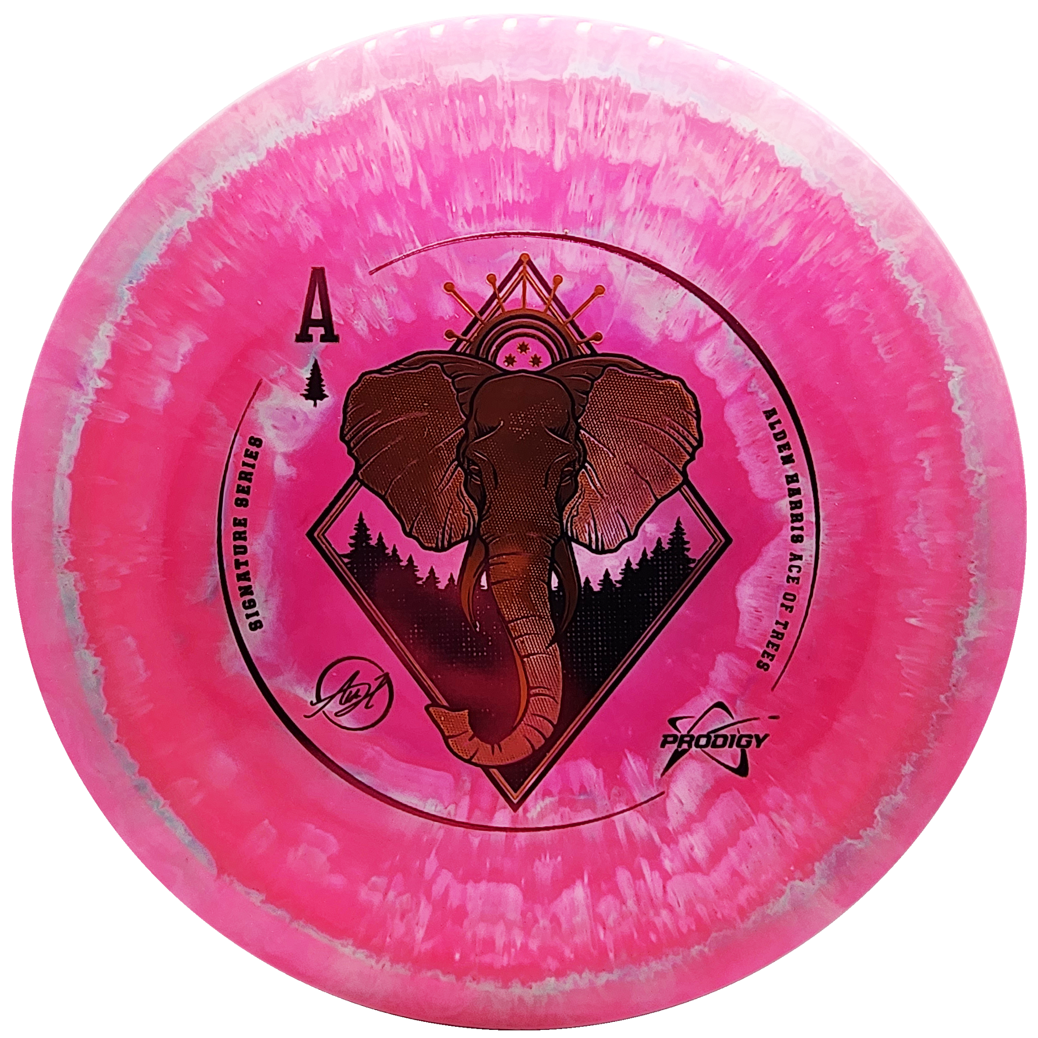 Prodigy: FX-2 - Alden Harris 2023 Signature Series - 500 Spectrum Plastic - Hot Pink/Orange/Pink