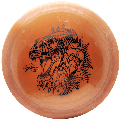 Prodigy: FX-2 Fairway Driver - Carnivora Stamp - 500 Plastic - Orange/Silver