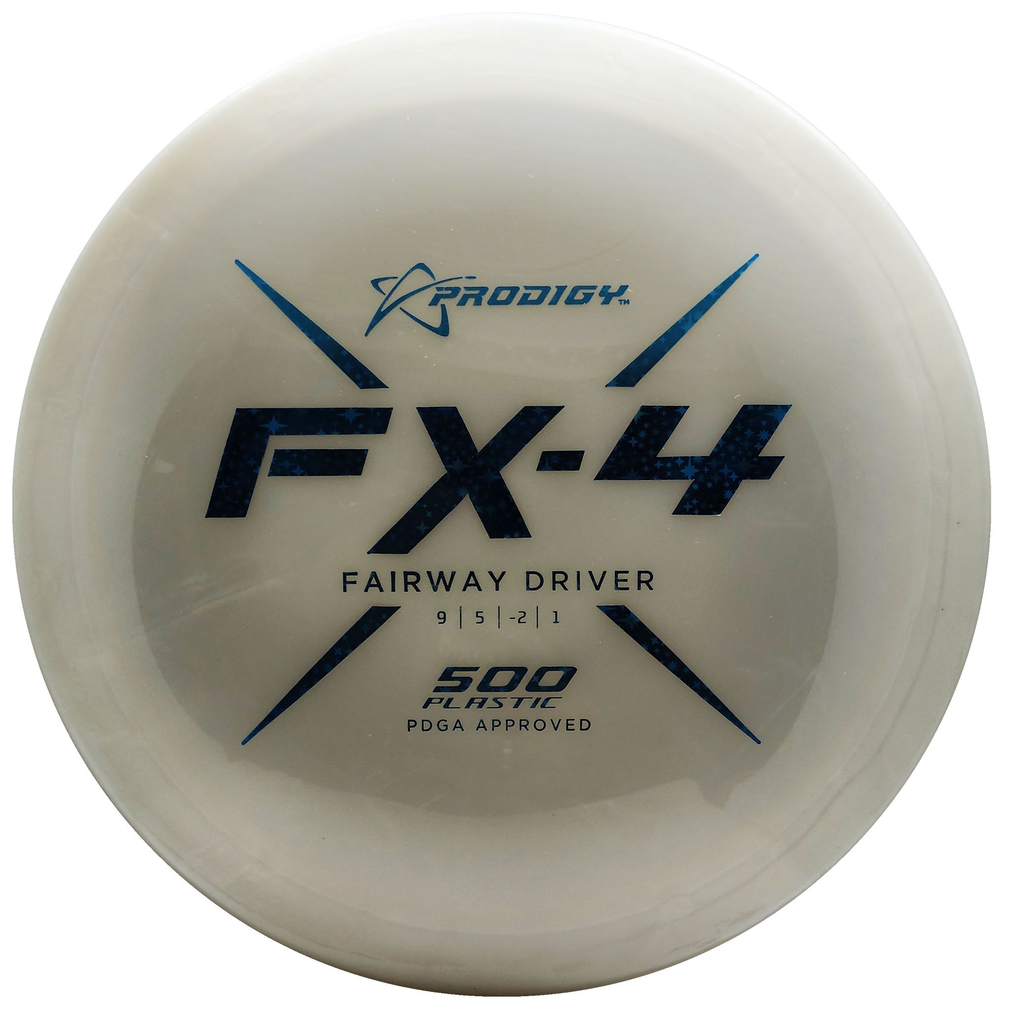 Prodigy: FX-4 Fairway Driver - 500 Plastic - White/Blue