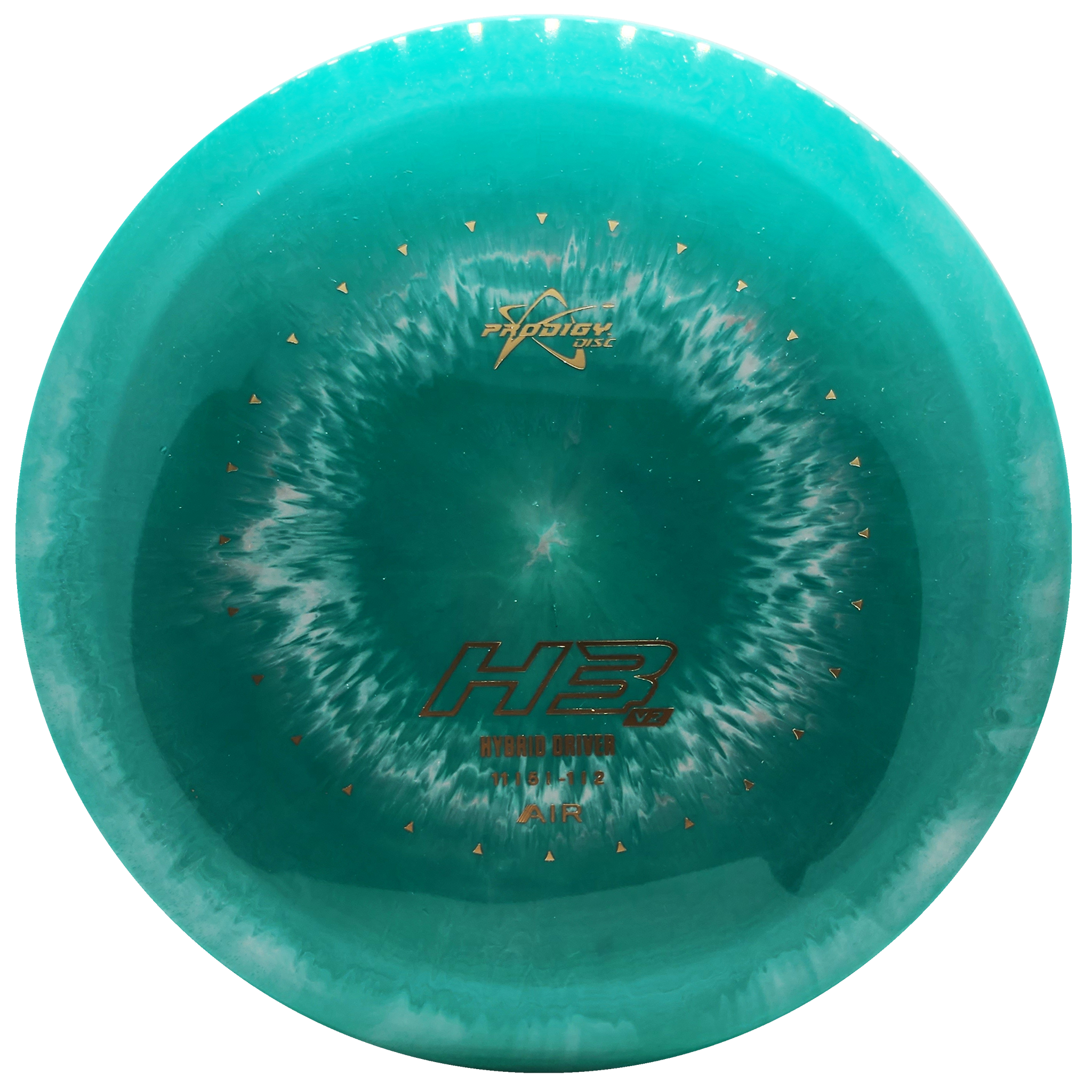 Prodigy: H3 V2 Hybrid Disc - AIR Spectrum Plastic - Green/Gold