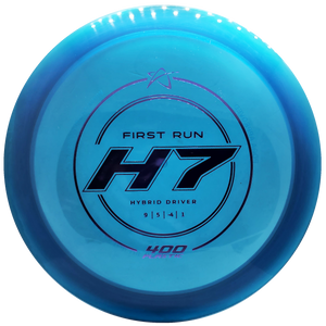 Prodigy: H7 Hybrid Driver - First Run Stamp - 400 Plastic - Blue/Purple