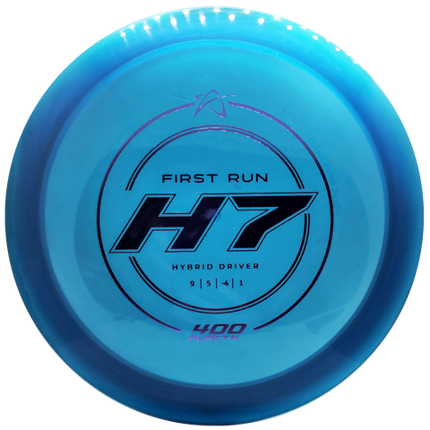 Prodigy: H7 Hybrid Driver - First Run Stamp - 400 Plastic - Blue/Purple