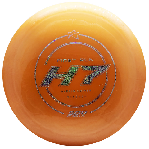 Prodigy: H7 Hybrid Driver - First Run Stamp - 500 Plastic - Orange/Silver