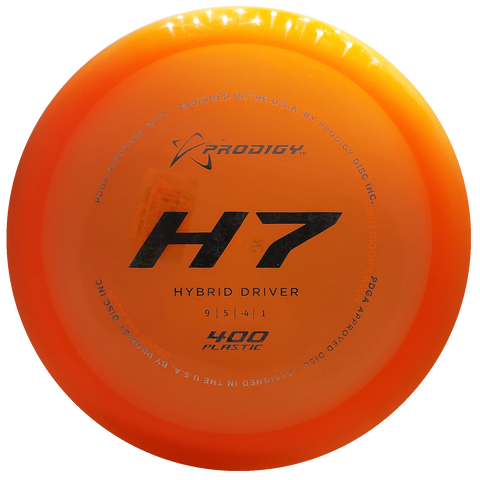 Prodigy: H7 Hybrid Driver - 400 Plastic - Orange/Silver