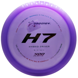 Prodigy: H7 Hybrid Driver - 400 Plastic - Purple/Rainbow