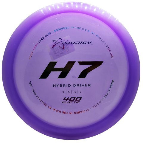 Prodigy: H7 Hybrid Driver - 400 Plastic - Purple/Rainbow