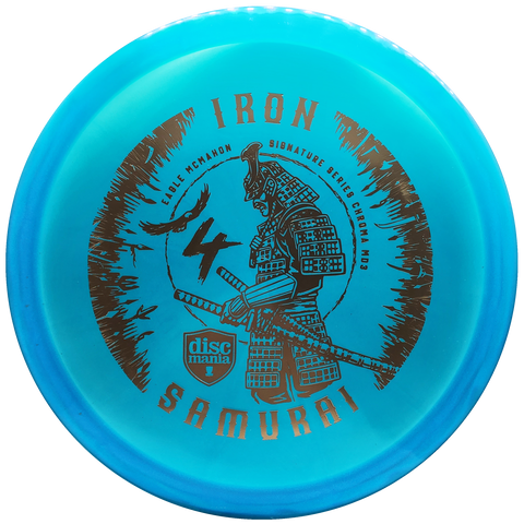 Discmania: Iron Samurai 4 - Eagle McMahon Signature Series C-Line MD3 - Blue/Champagne