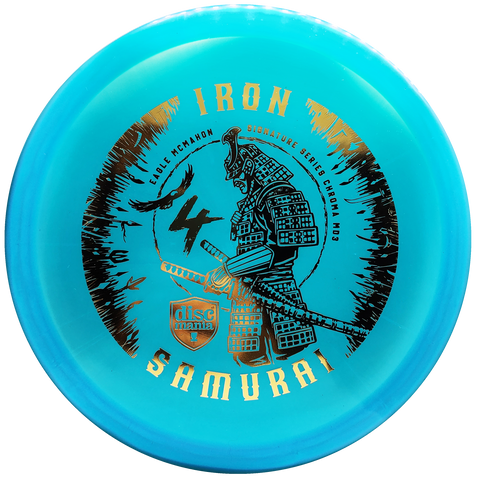 Discmania: Iron Samurai 4 - Eagle McMahon Signature Series C-Line MD3 - Blue/Gold