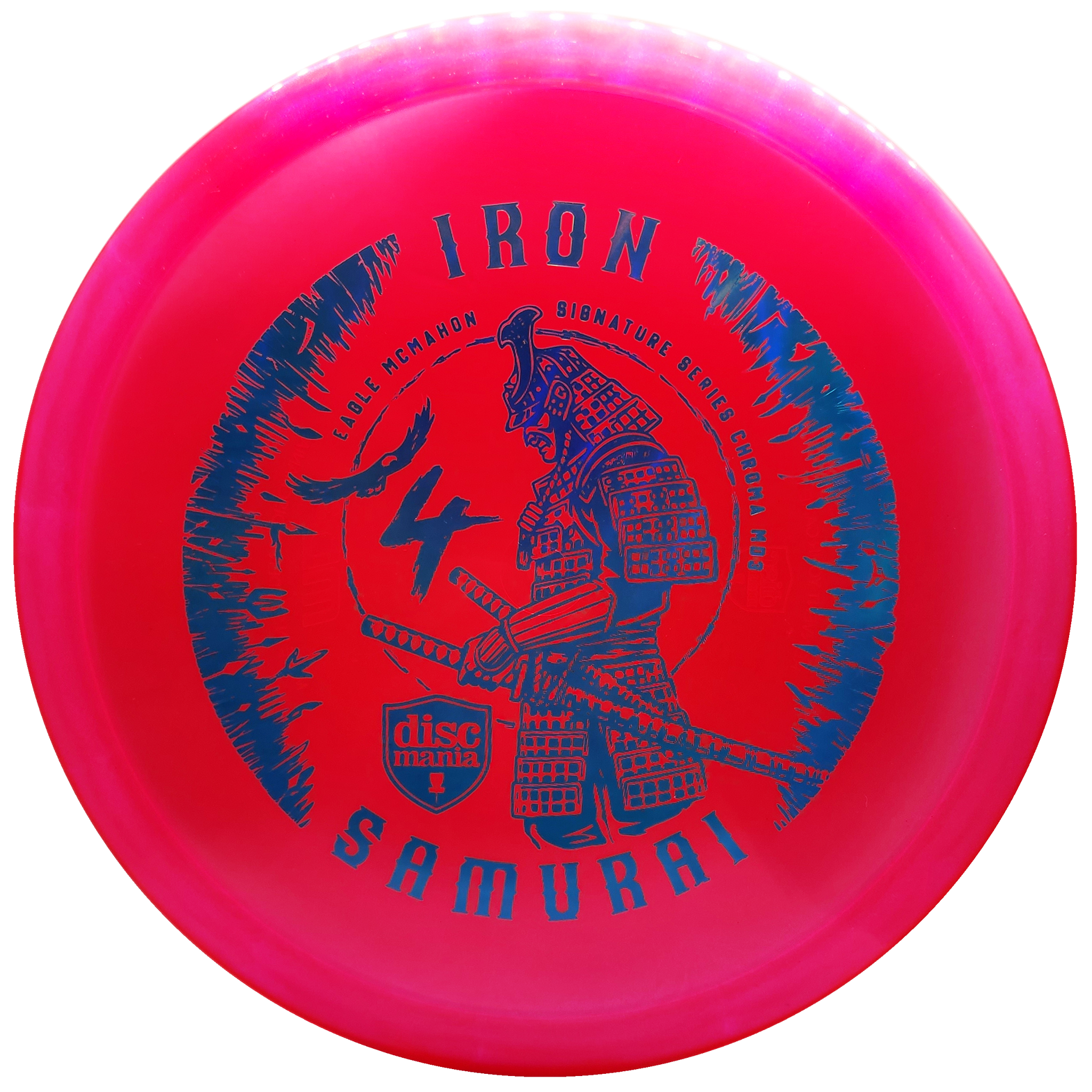 Discmania: Iron Samurai 4 - Eagle McMahon Signature Series C-Line MD3 - Hot Pink/Blue