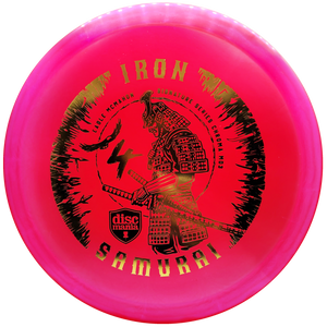 Discmania: Iron Samurai 4 - Eagle McMahon Signature Series C-Line MD3 - Hot Pink/Gold