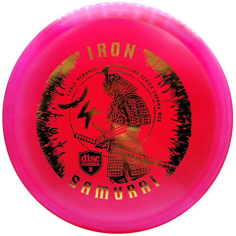 Discmania: Iron Samurai 4 - Eagle McMahon Signature Series C-Line MD3 - Hot Pink/Gold