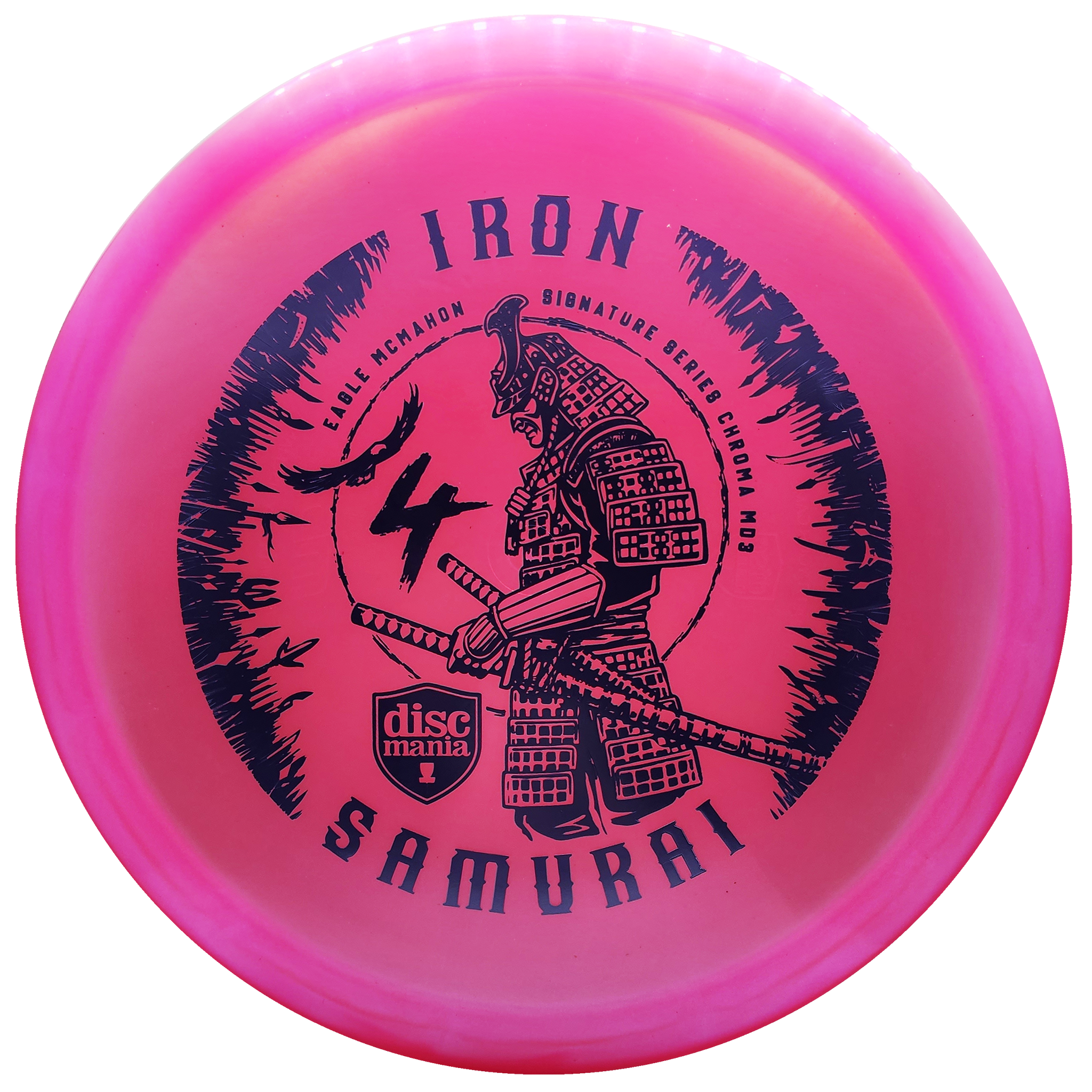 Discmania: Iron Samurai 4 - Eagle McMahon Signature Series C-Line MD3 - Light Pink/Purple